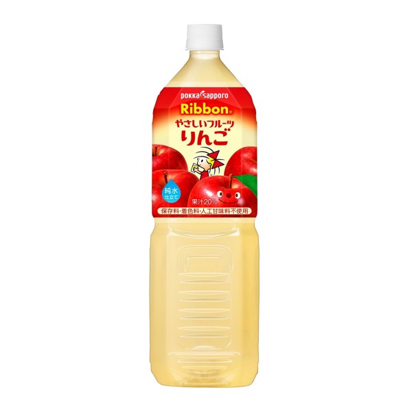 POKKA SAPPORO RIBBON 北海道蘋果汁